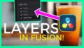 Creating Layers in Fusion with the MultiMerge Tool