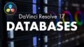 DaVinci Resolve Databases Explained